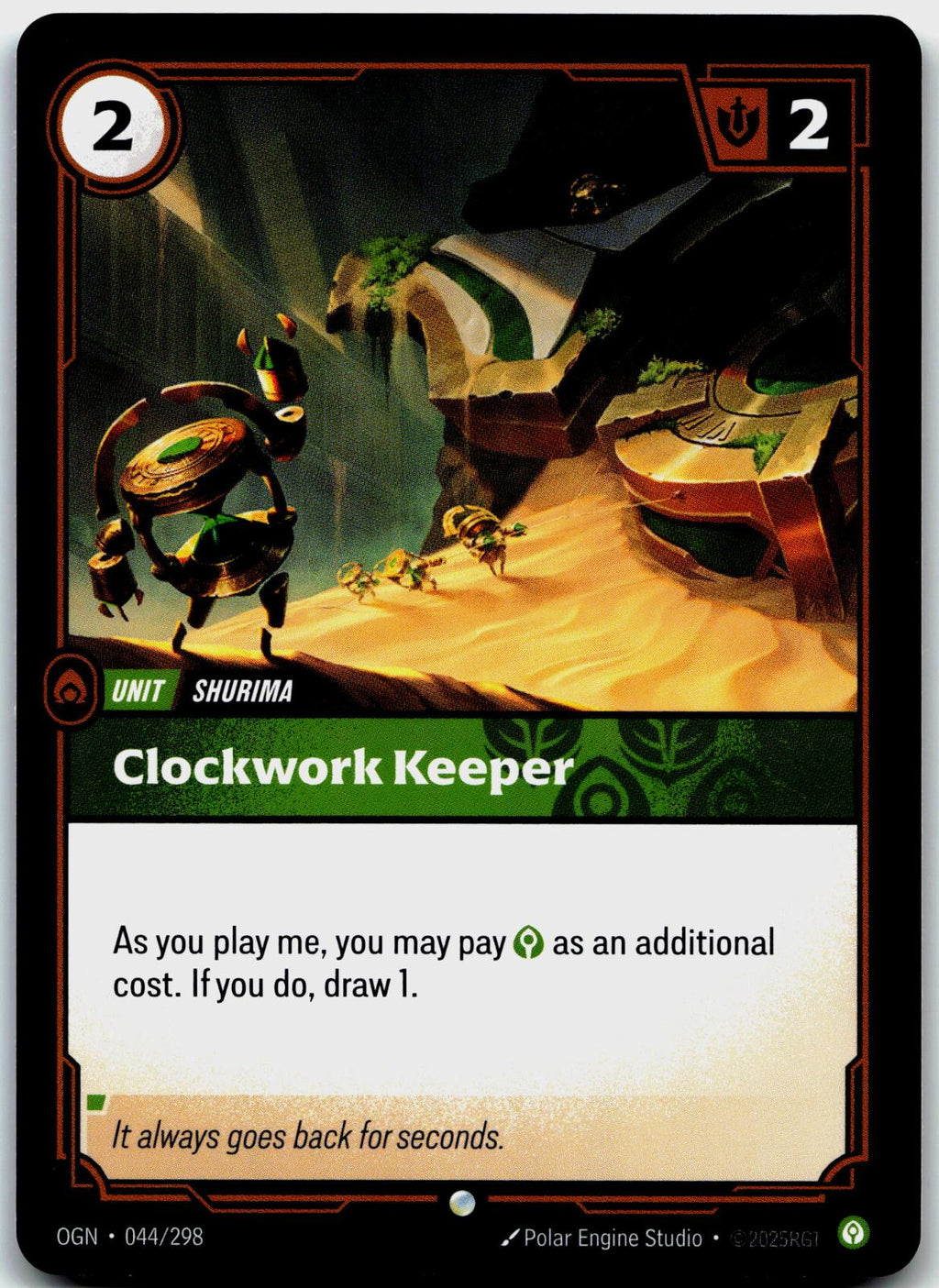 044/298 Clockwork Keeper Origins