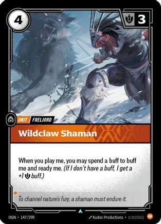 147/298 Wildclaw Shaman Origins