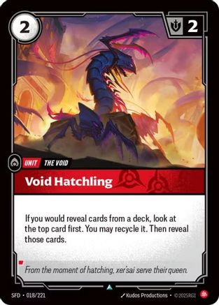 018/221 Void Hatchling Spiritforged