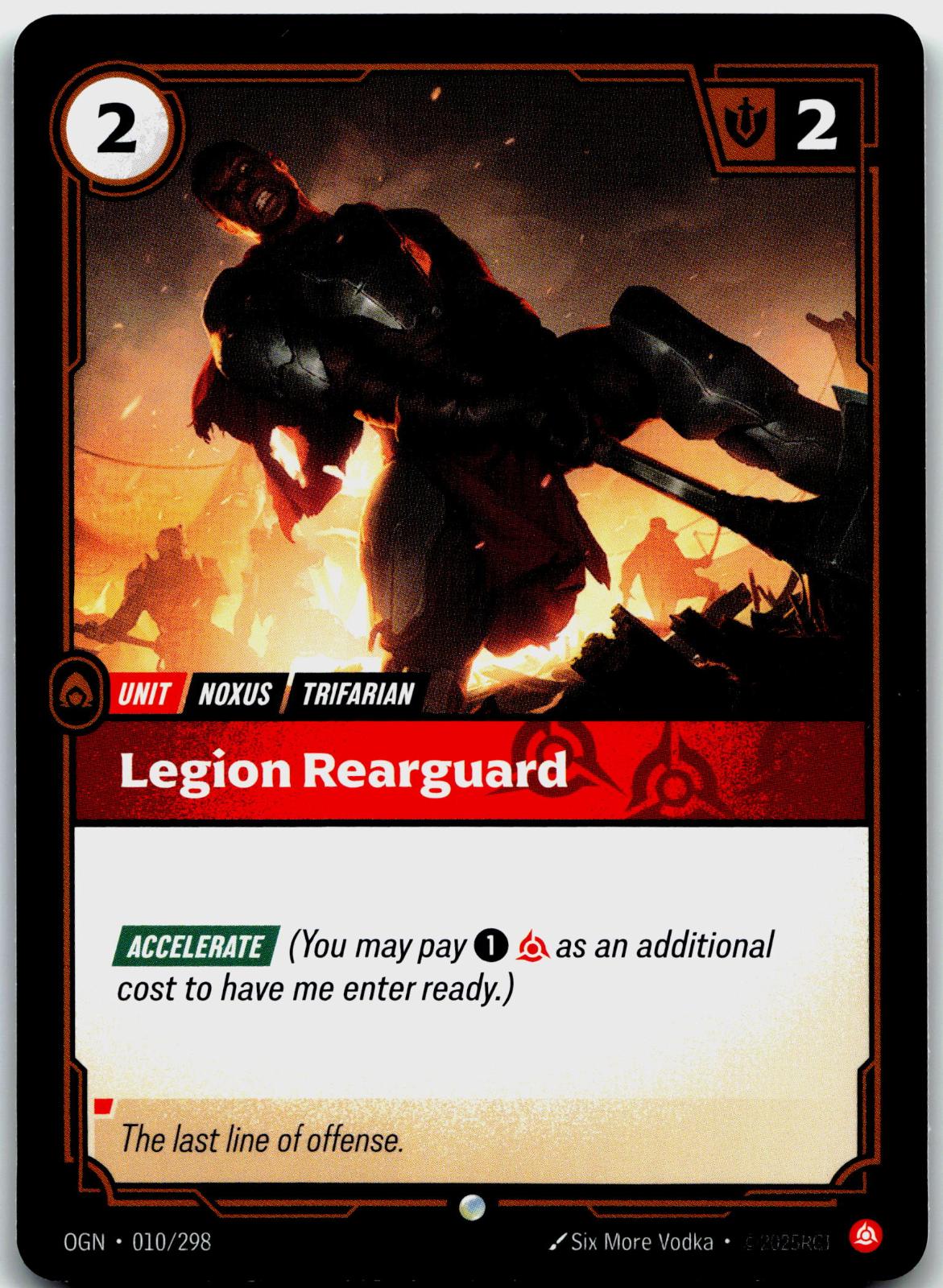 010/298 Legion Rearguard Origins