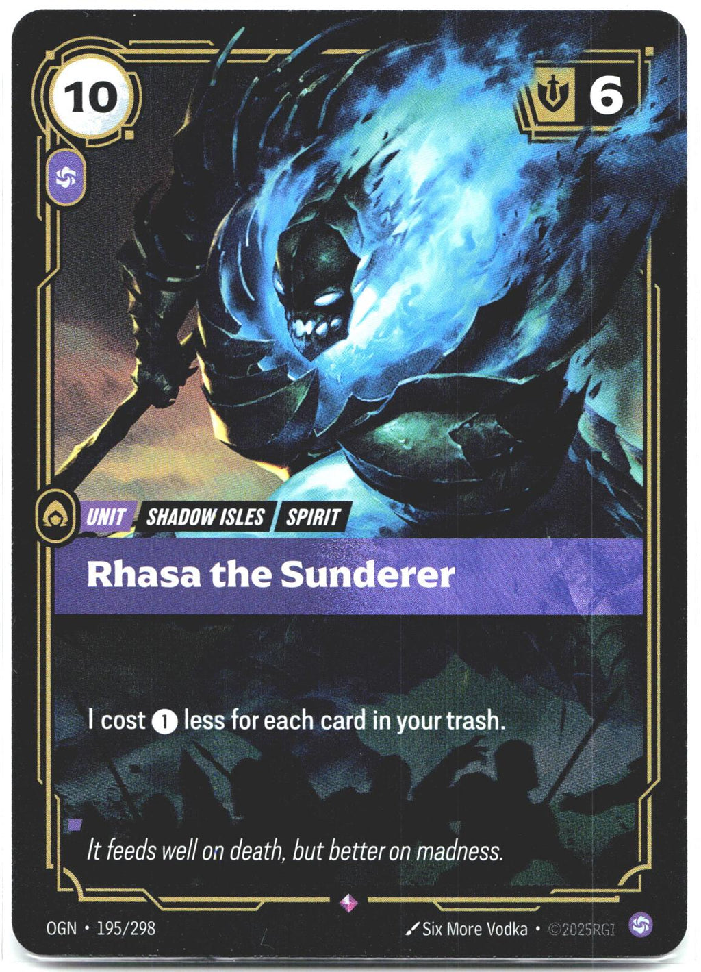 195/298 Rhasa the Sunderer Foil Origins