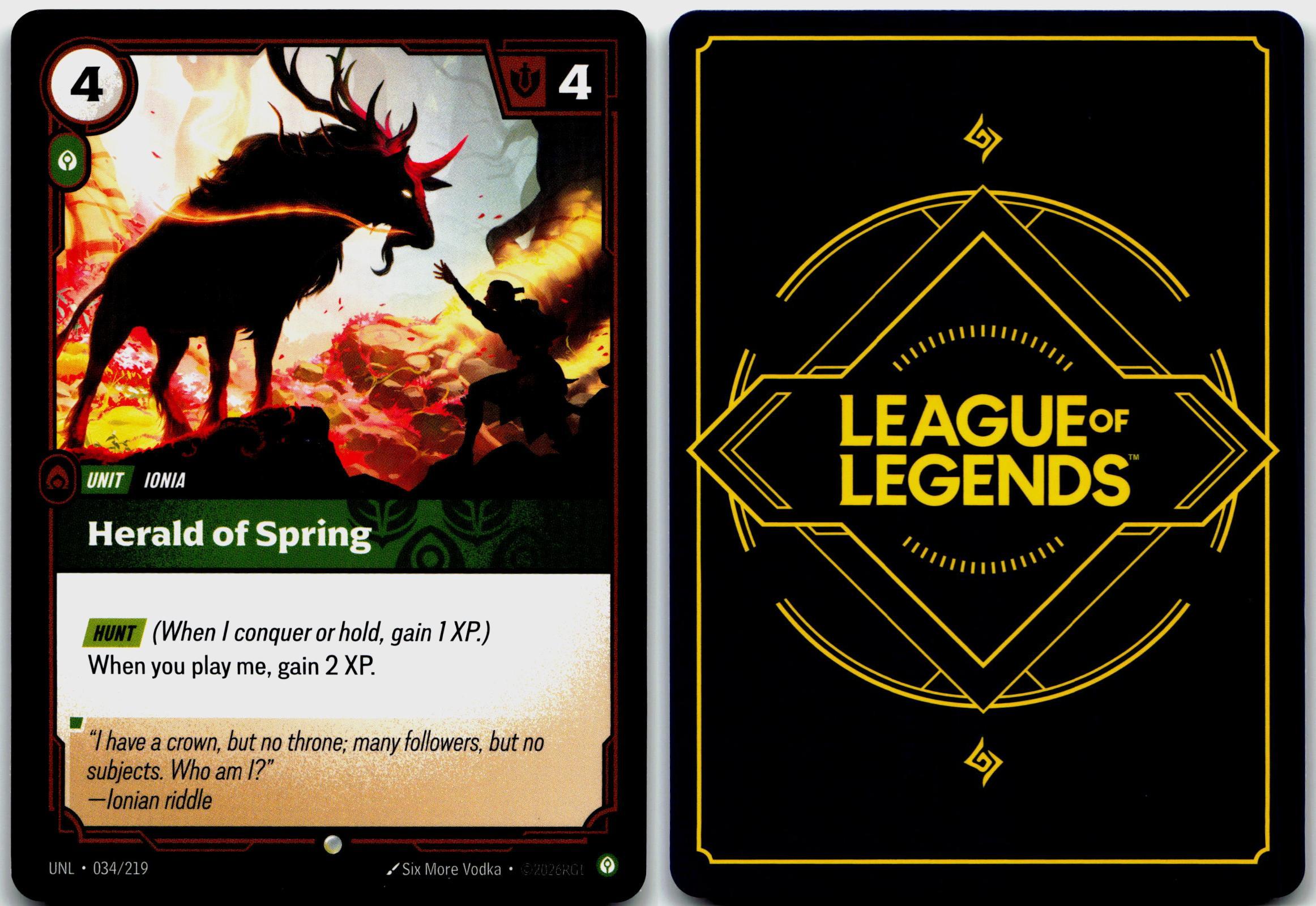 034/219 Herald of Spring Unleashed