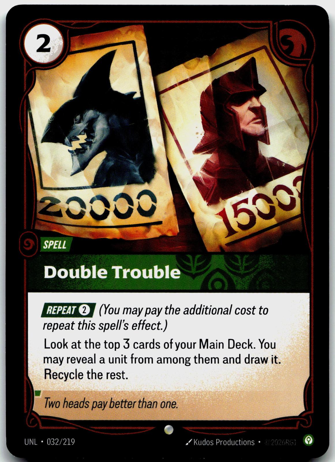 032/219 Double Trouble Unleashed