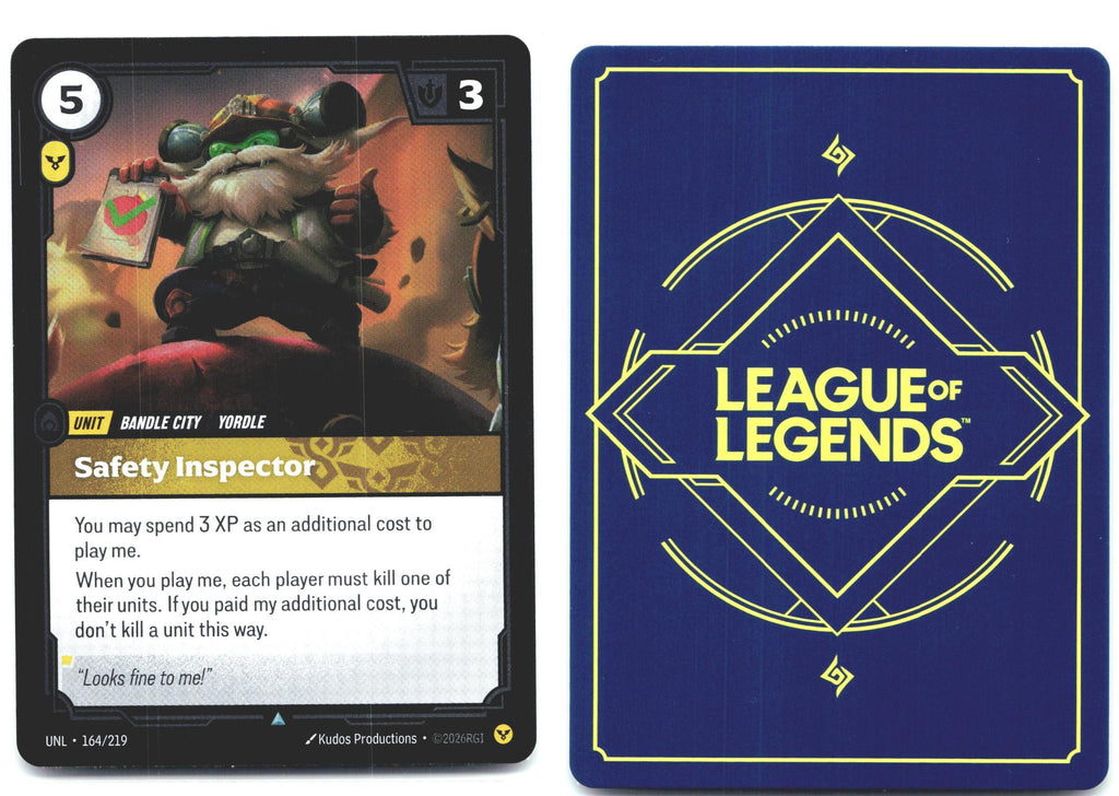 164/219 Safety Inspector Foil Unleashed