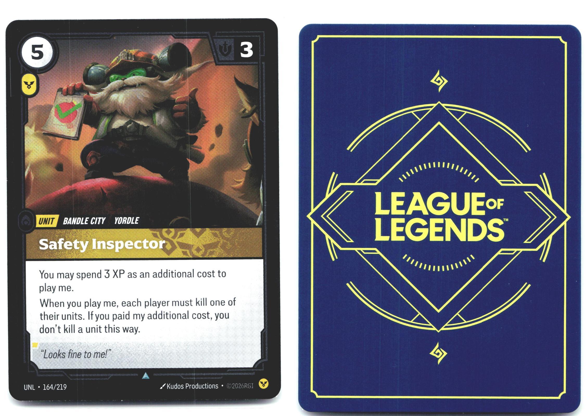 164/219 Safety Inspector Foil Unleashed