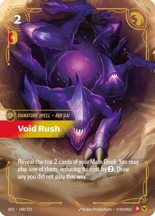188/221 Void Rush Foil Spiritforged