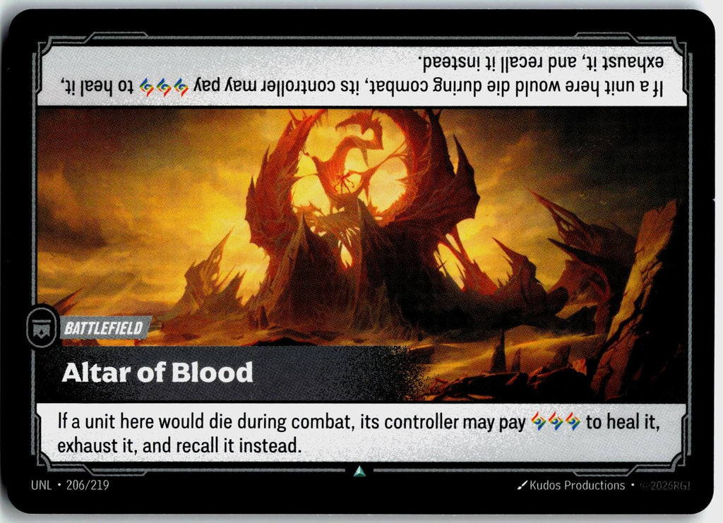 206/219 Altar of Blood Unleashed