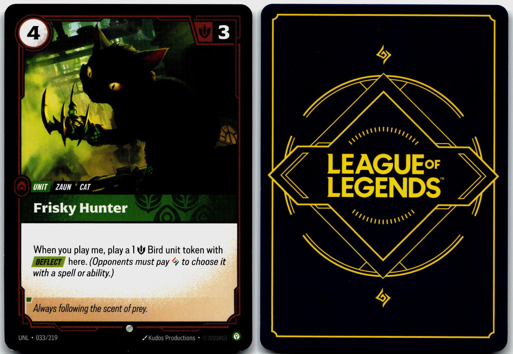 033/219 Frisky Hunter Unleashed