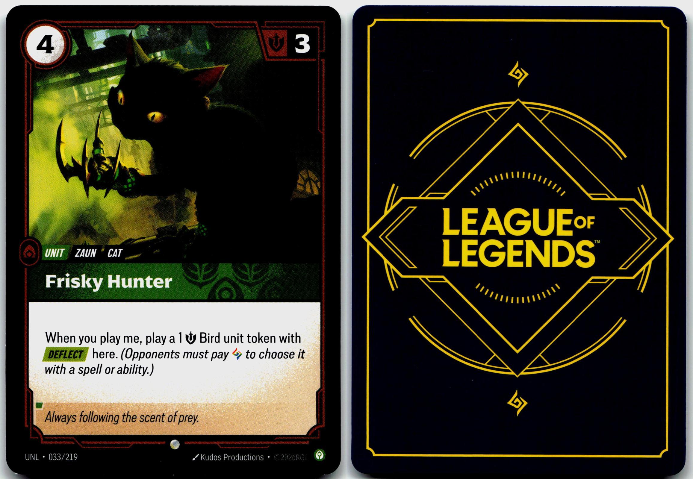 033/219 Frisky Hunter Unleashed