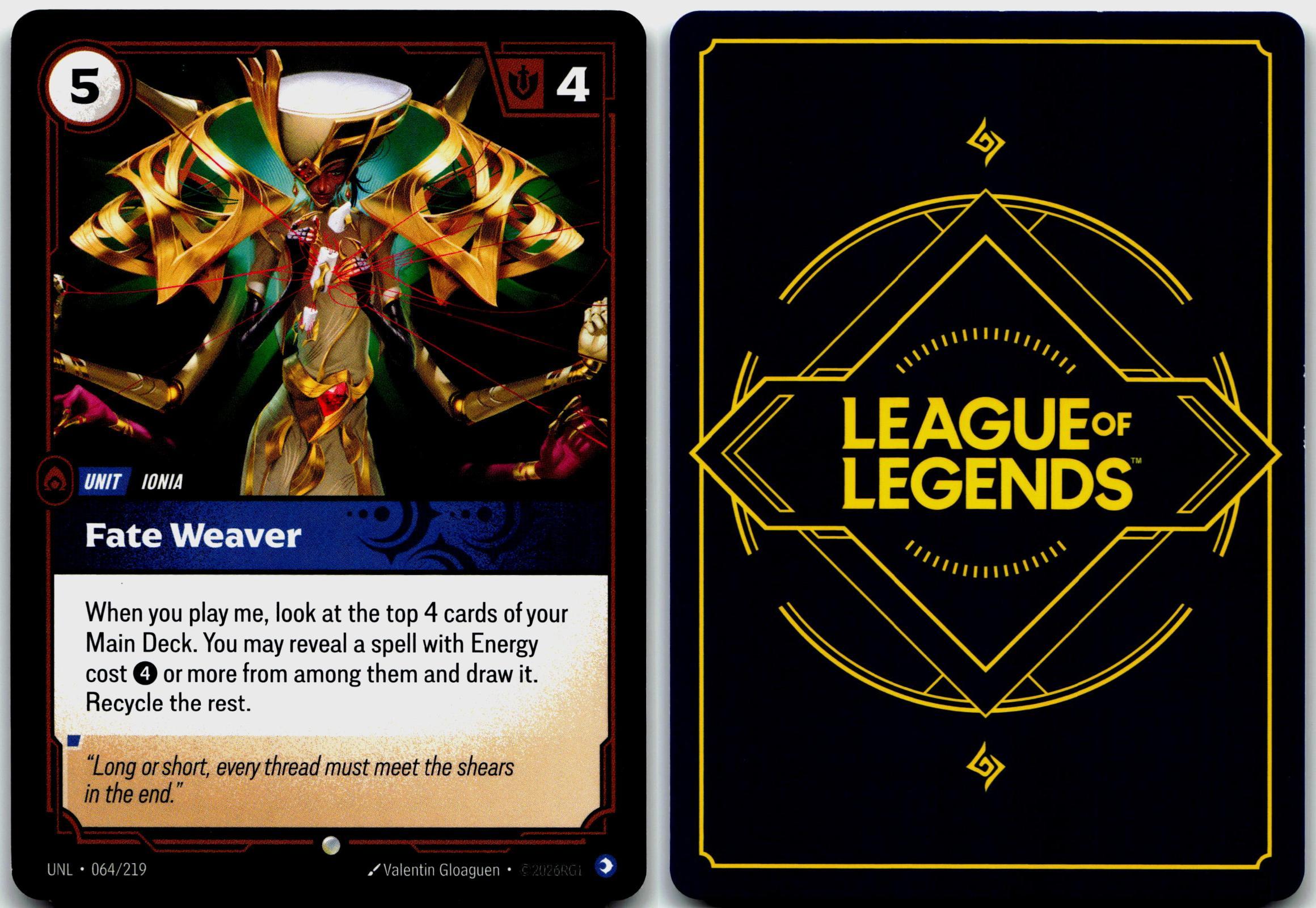 064/219 Fate Weaver Unleashed