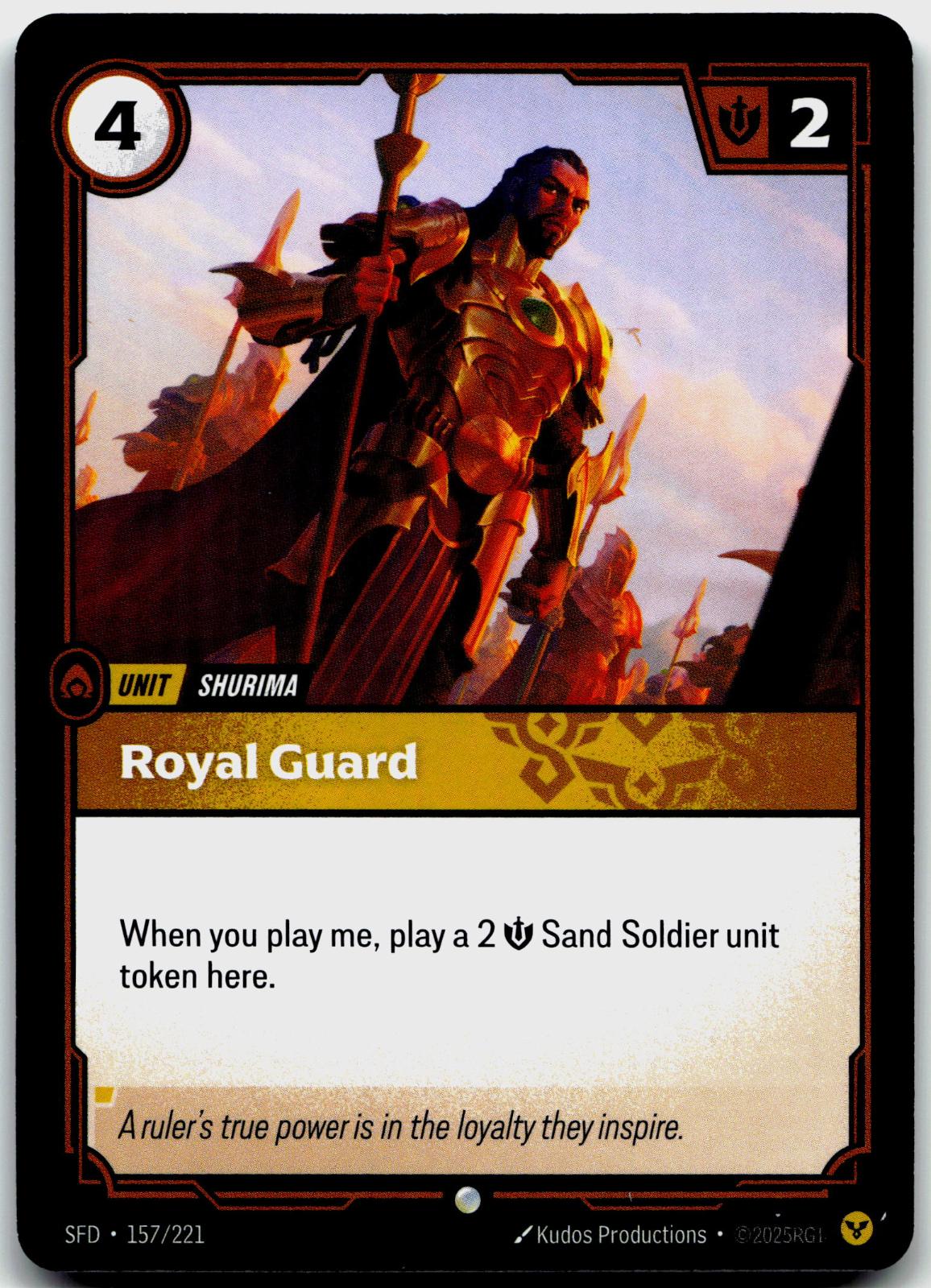 157/221 Royal Guard Spiritforged