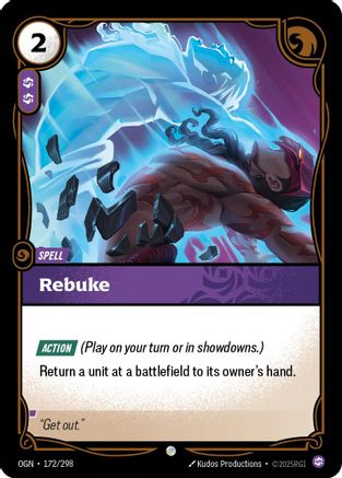 172/298 Rebuke Origins