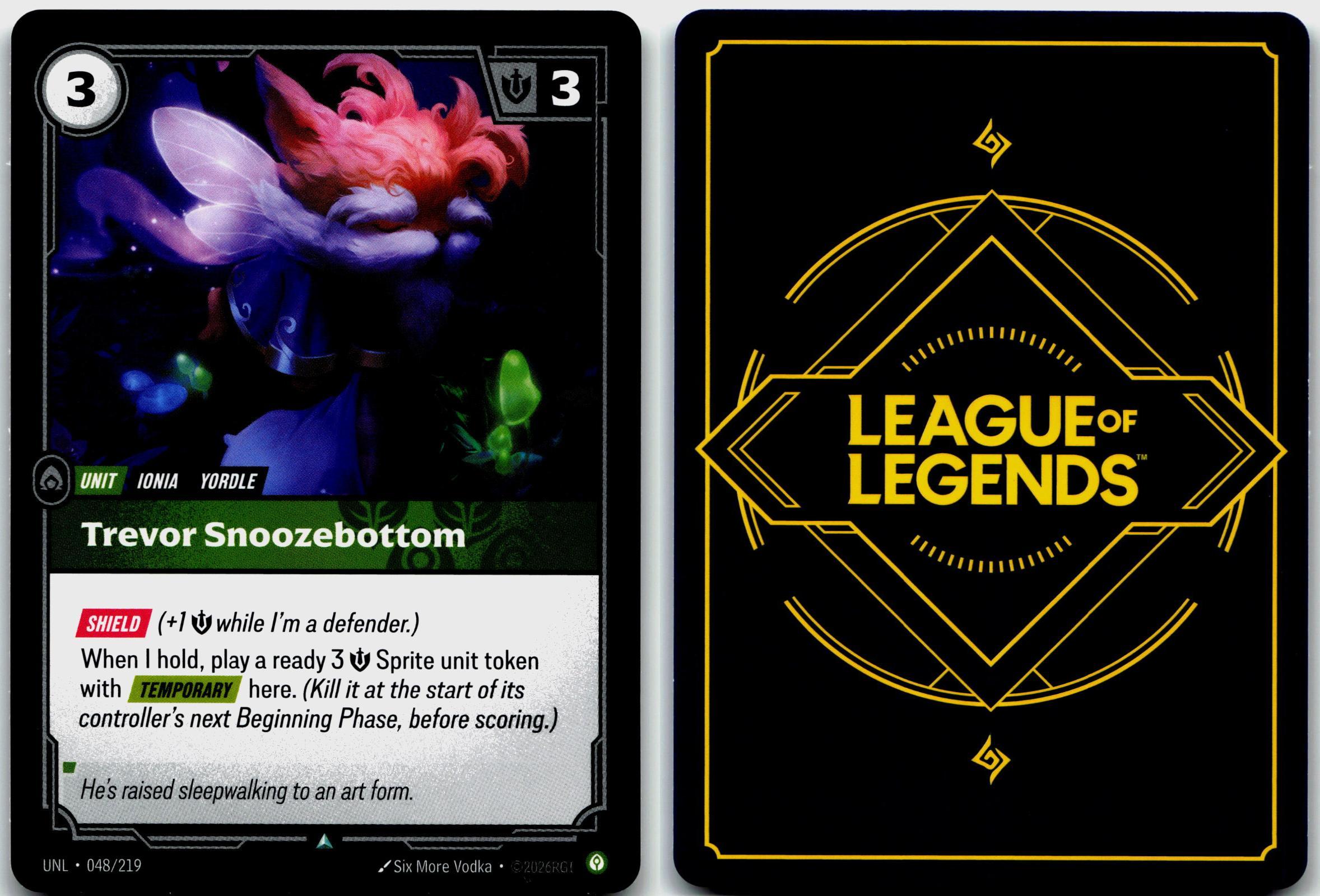 048/219 Trevor Snoozebottom Unleashed