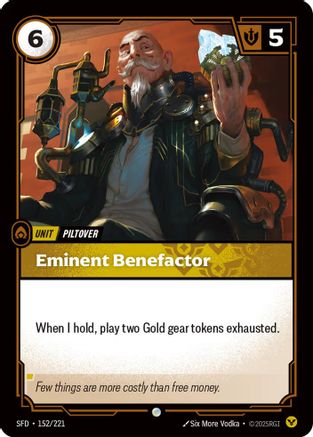 152/221 Eminent Benefactor Spiritforged