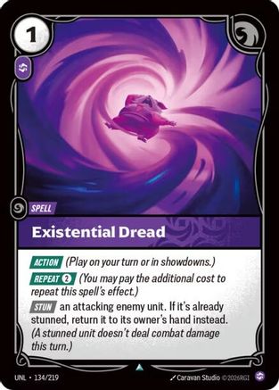 134/219 Existential Dread Unleashed