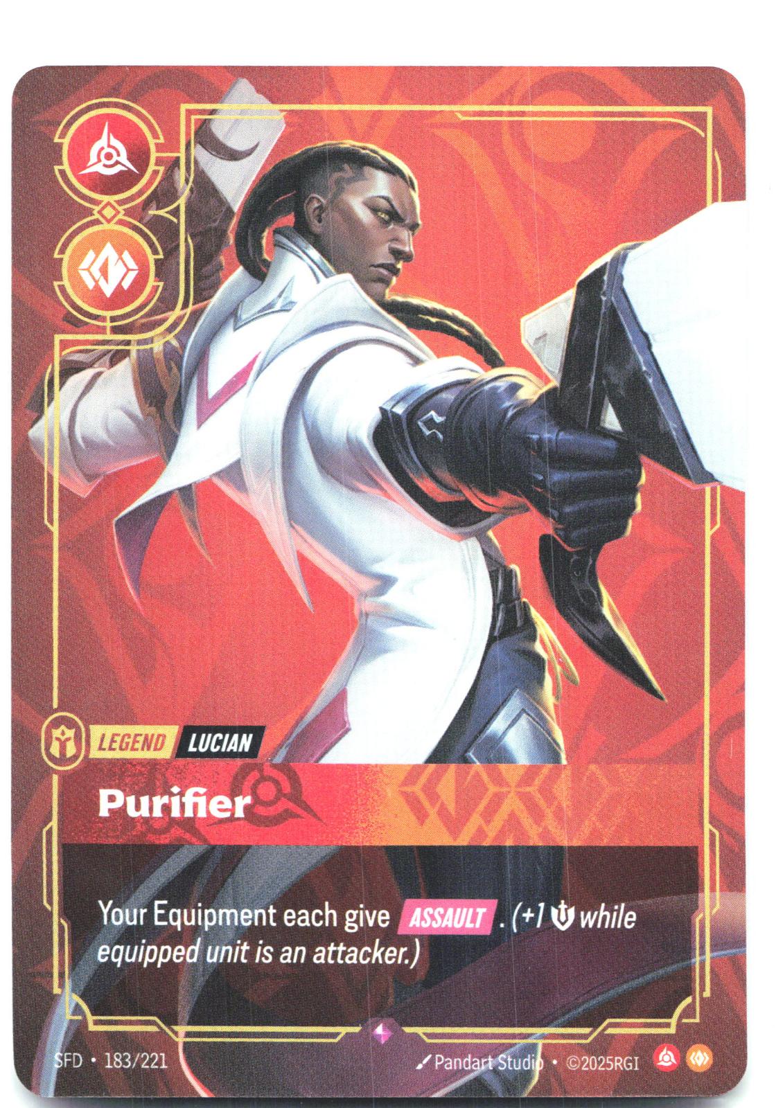 183/221 Lucian - Purifier Foil Spiritforged