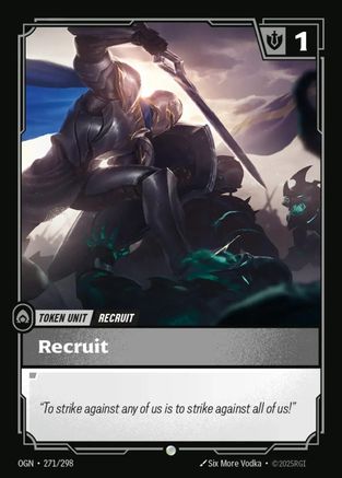 271/298 Recruit (271) // Buff Origins