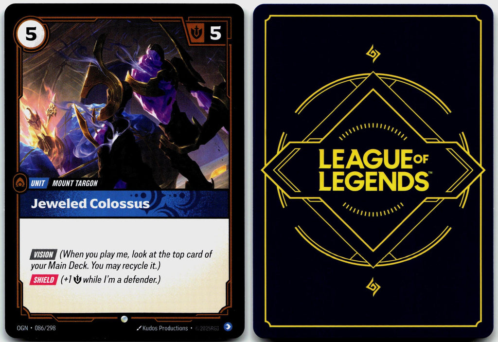 086/298 Jeweled Colossus Origins