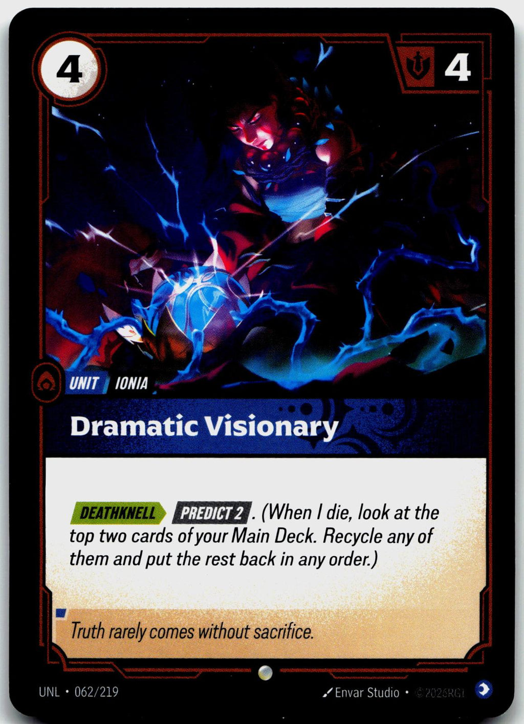 062/219 Dramatic Visionary Unleashed