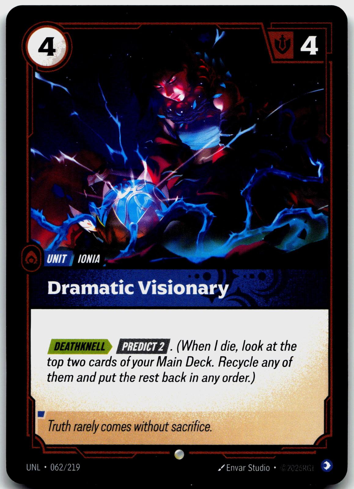 062/219 Dramatic Visionary Unleashed