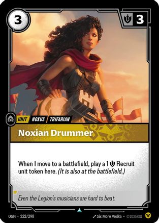 222/298 Noxian Drummer Origins
