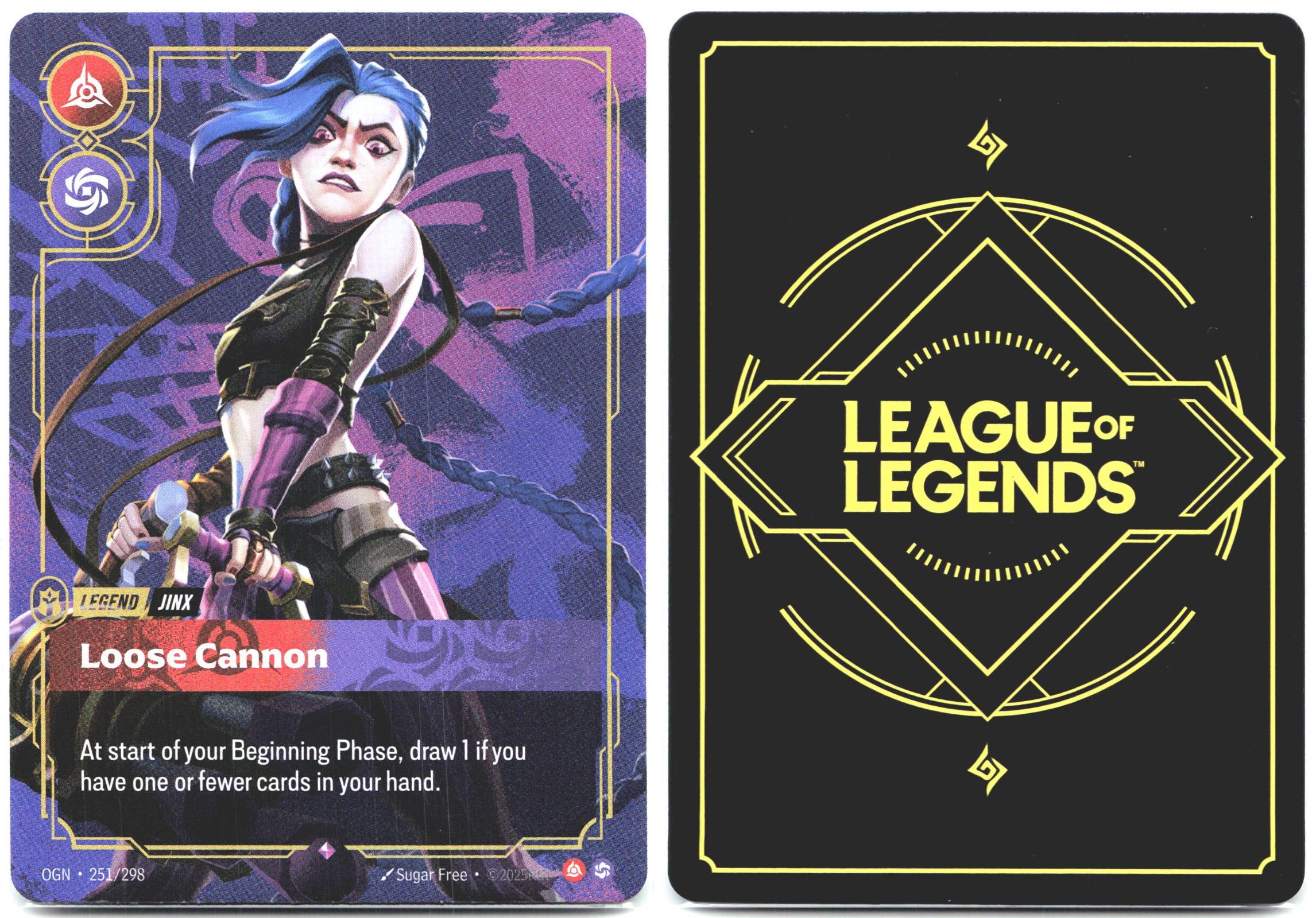 251/298 Jinx - Loose Cannon Foil Origins