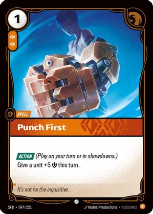 097/221 Punch First Spiritforged
