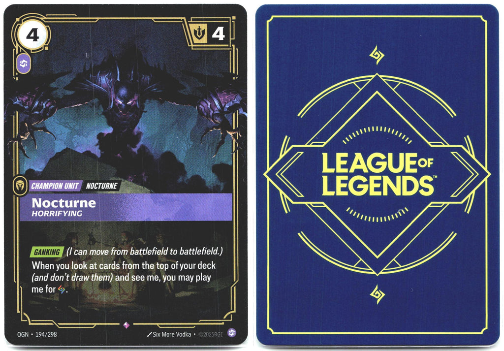194/298 Nocturne - Horrifying Foil Origins