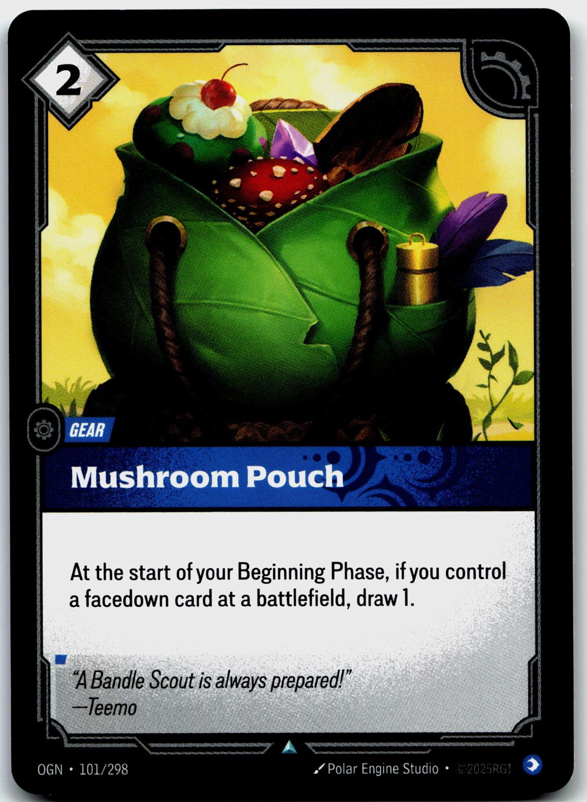 101/298 Mushroom Pouch Origins