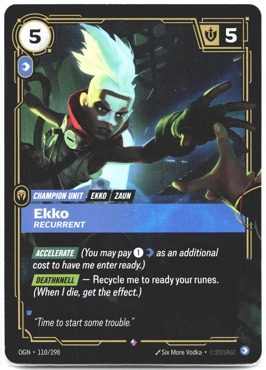 110/298 Ekko - Recurrent Foil Origins