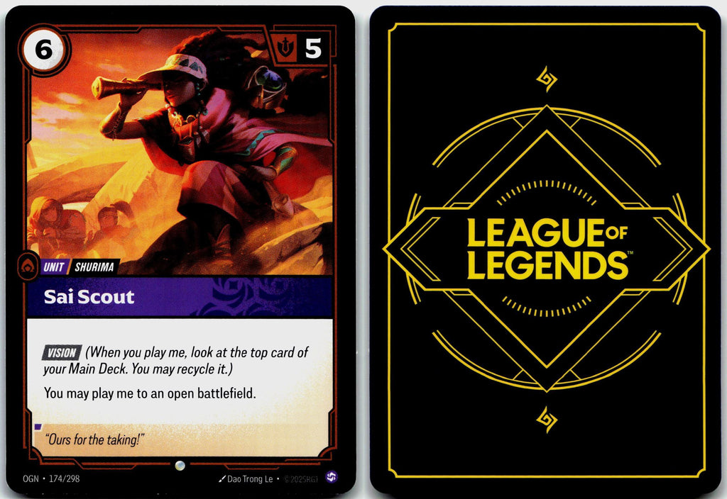 174/298 Sai Scout Origins