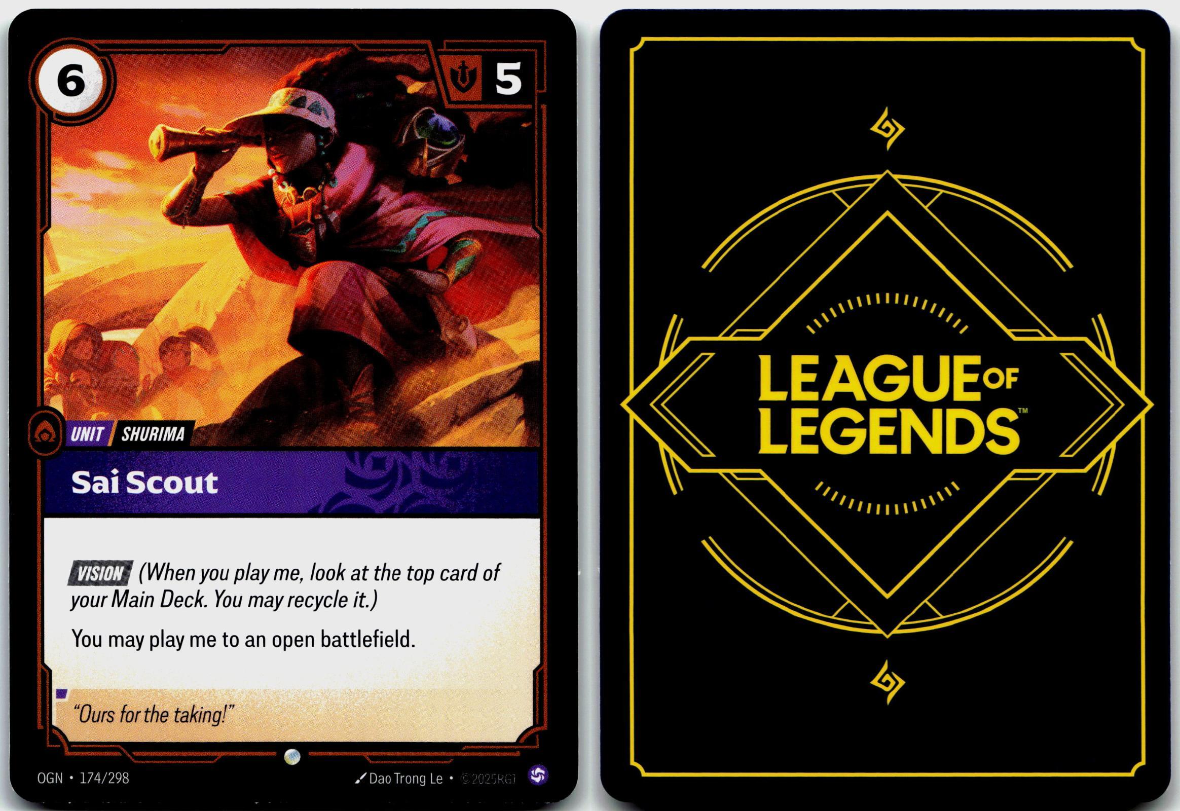 174/298 Sai Scout Origins