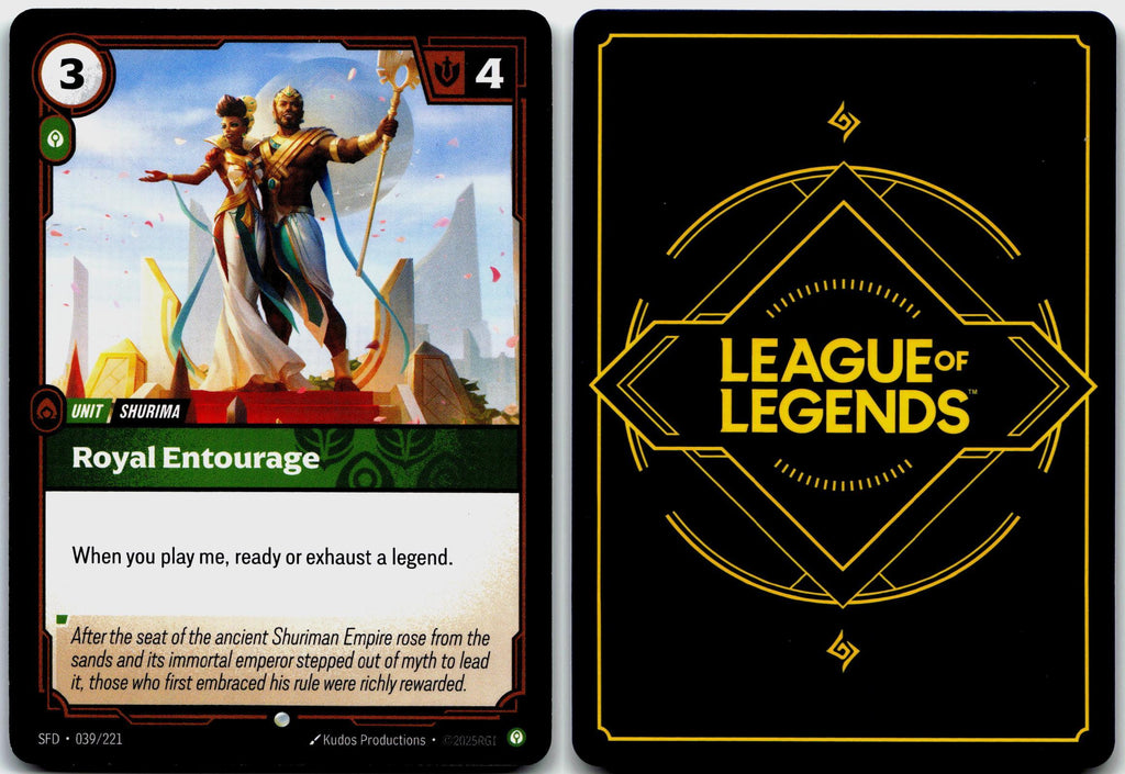 039/221 Royal Entourage Spiritforged