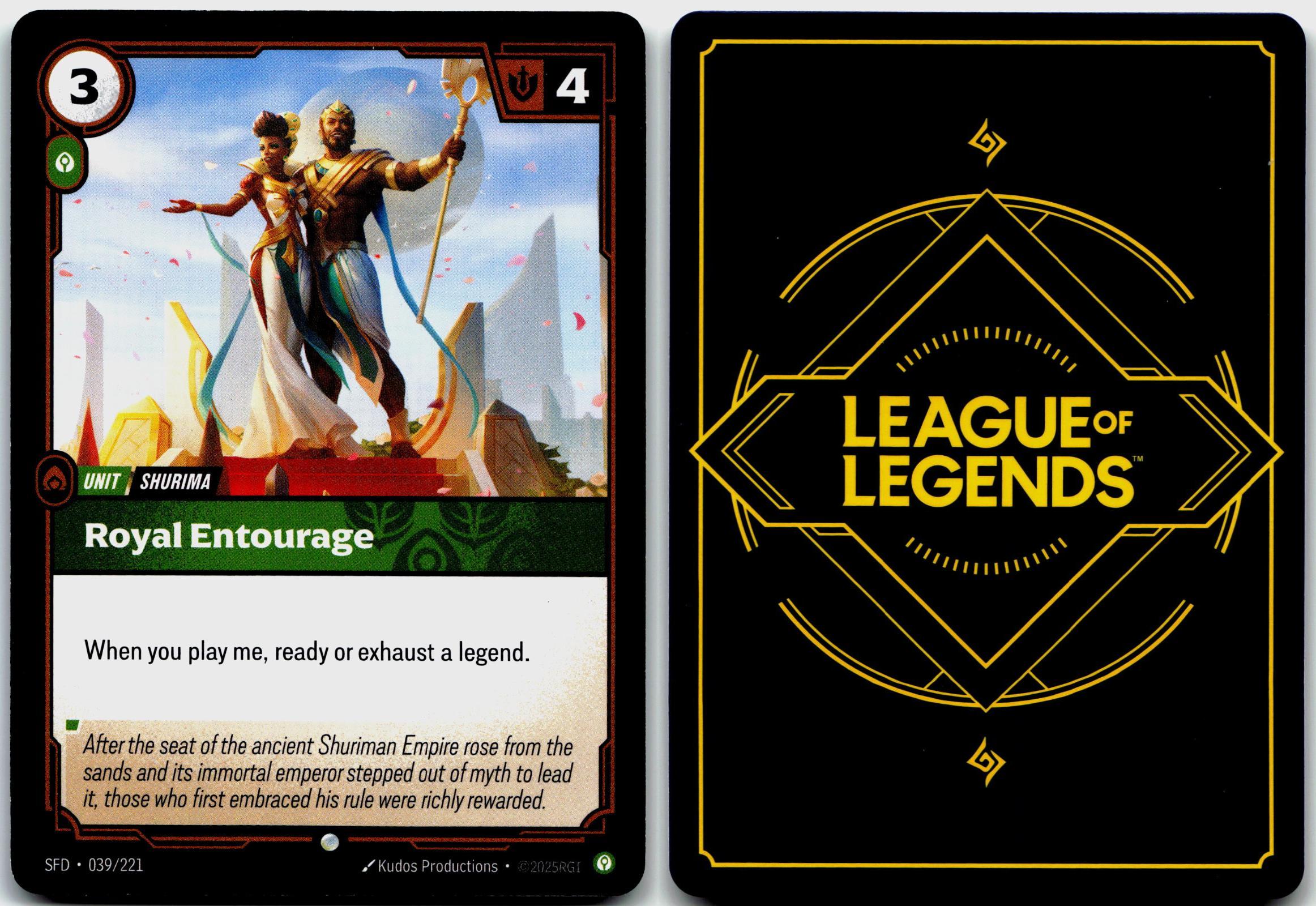 039/221 Royal Entourage Spiritforged
