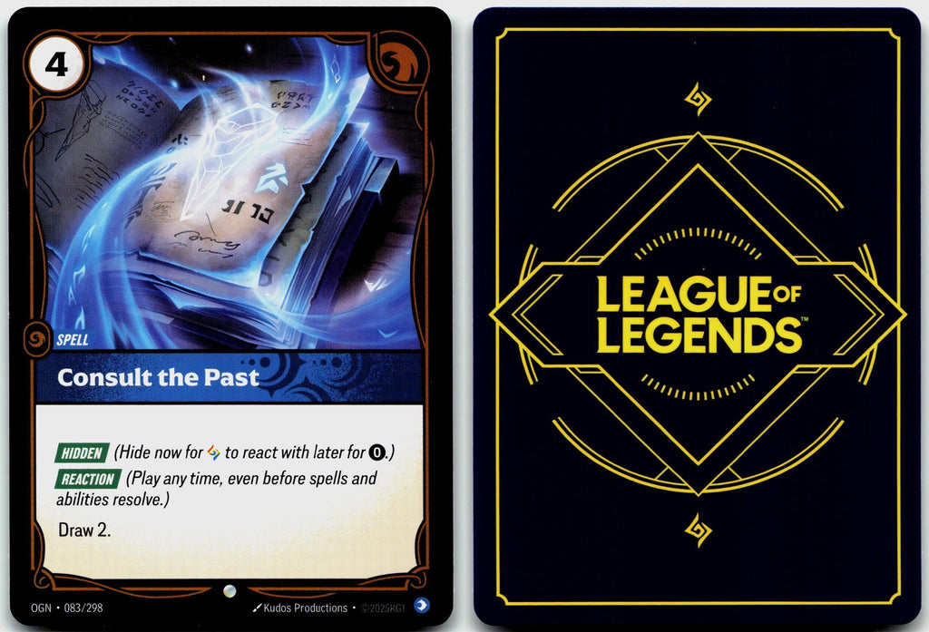 083/298 Consult the Past Origins