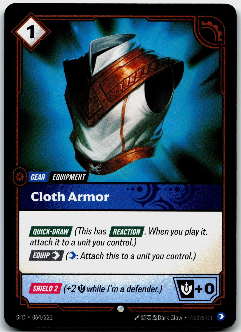 064/221 Cloth Armor Spiritforged