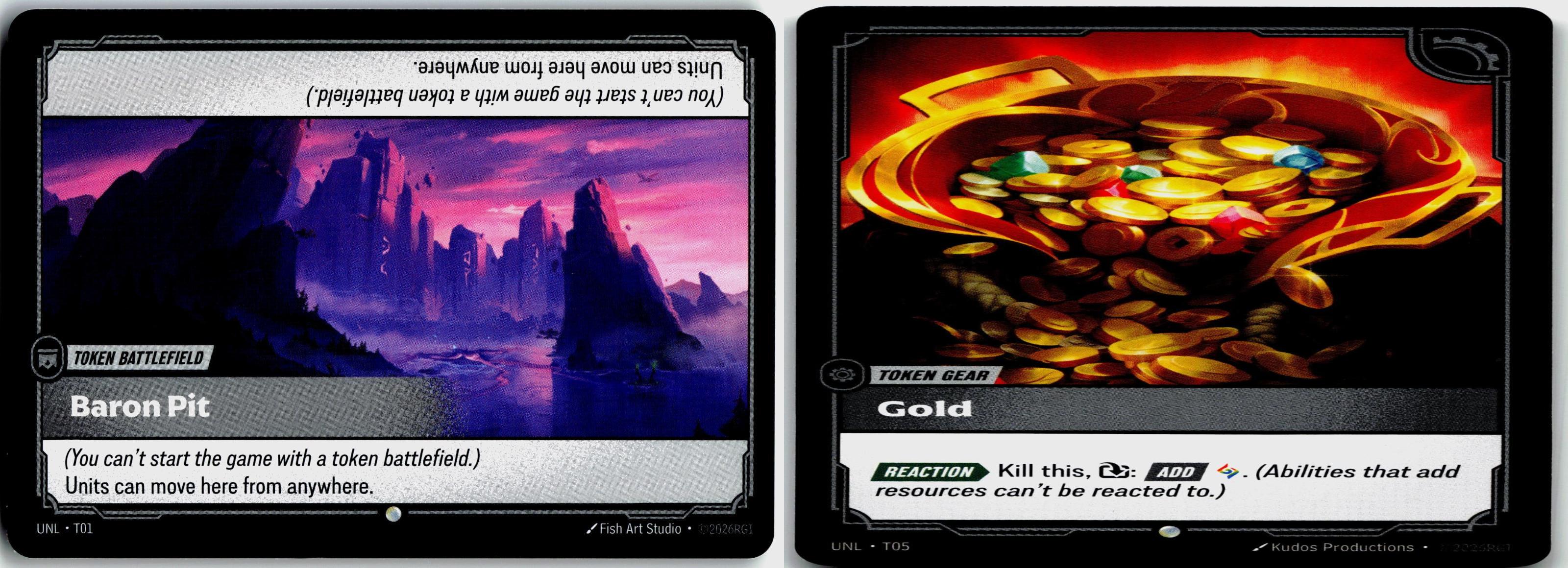 T01 // T05 Baron Pit // Gold Unleashed