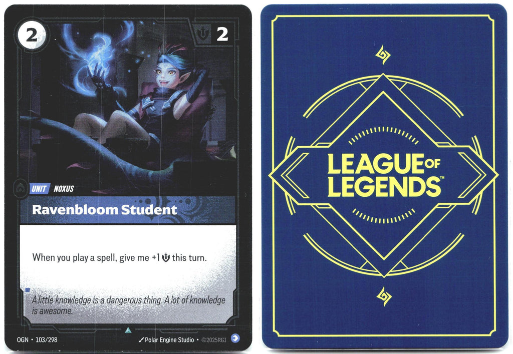 103/298 Ravenbloom Student Foil Origins