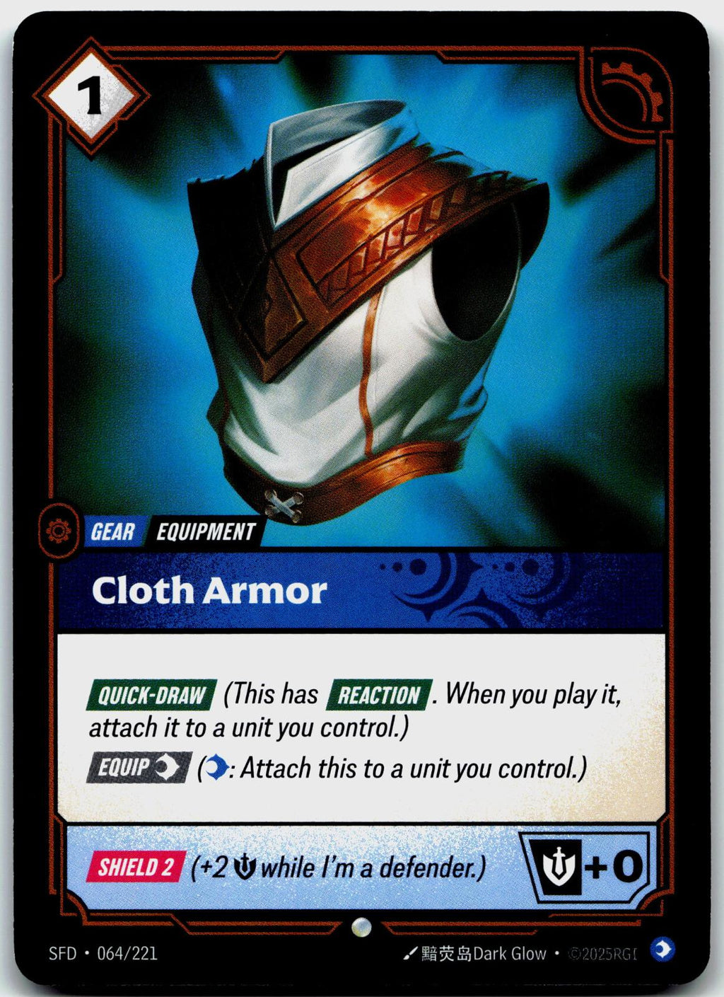 064/221 Cloth Armor Spiritforged