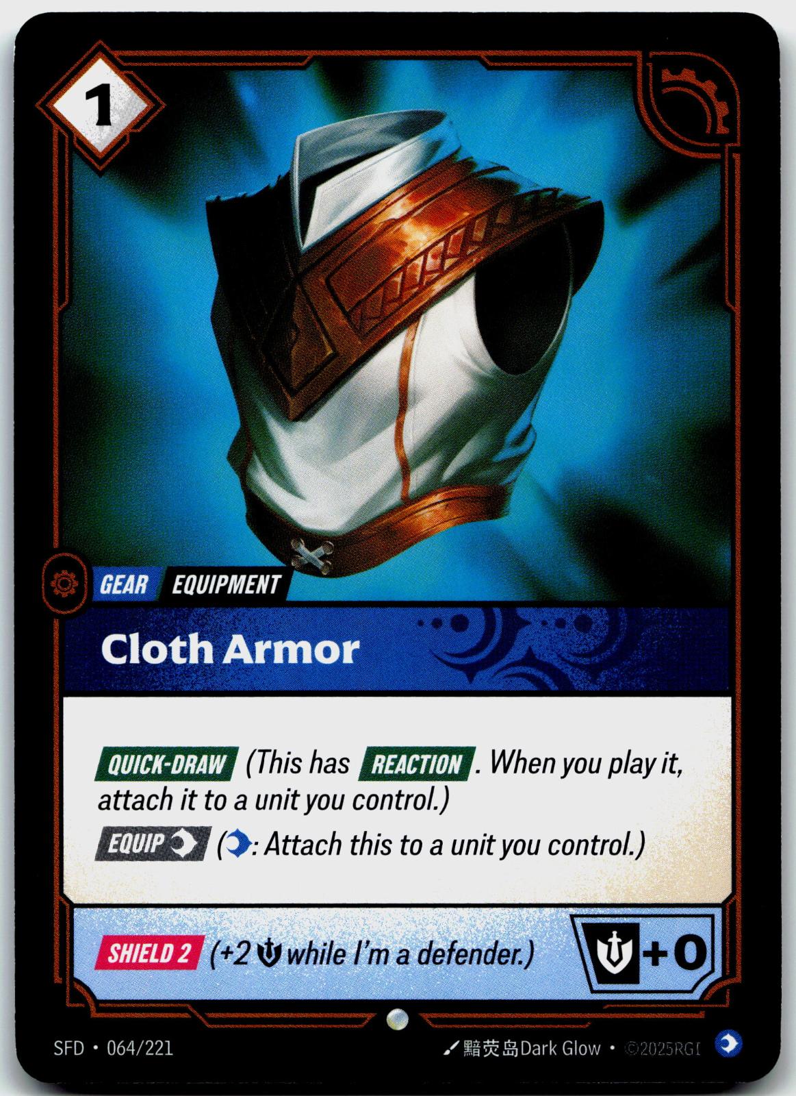 064/221 Cloth Armor Spiritforged