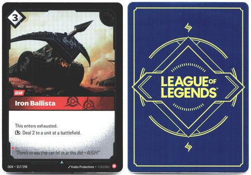 017/298 Iron Ballista Foil Origins