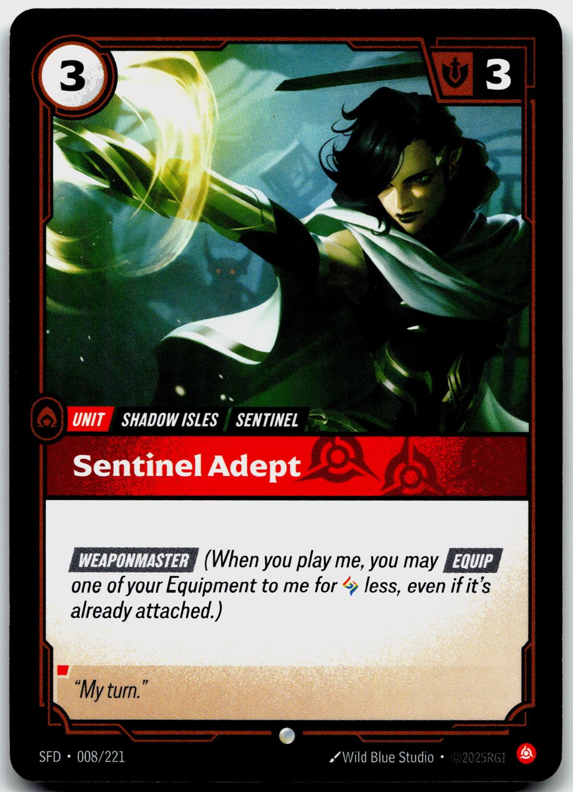 008/221 Sentinel Adept Spiritforged