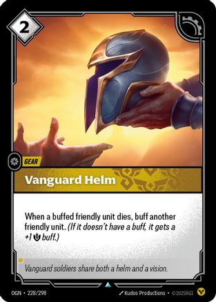 228/298 Vanguard Helm Origins