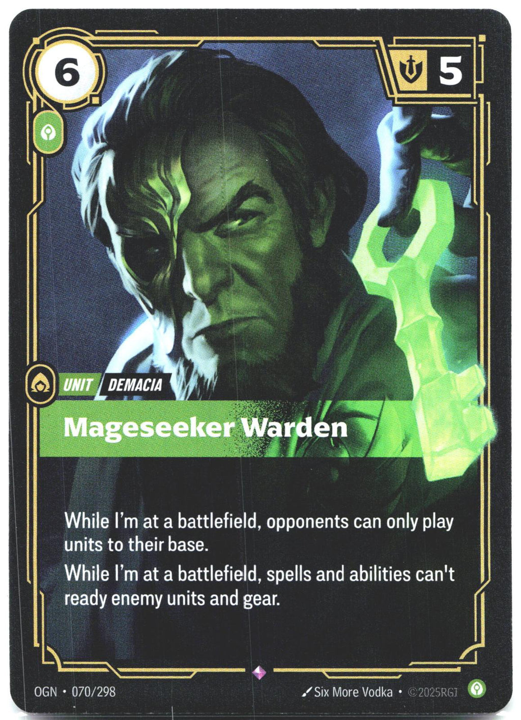 070/298 Mageseeker Warden Foil Origins