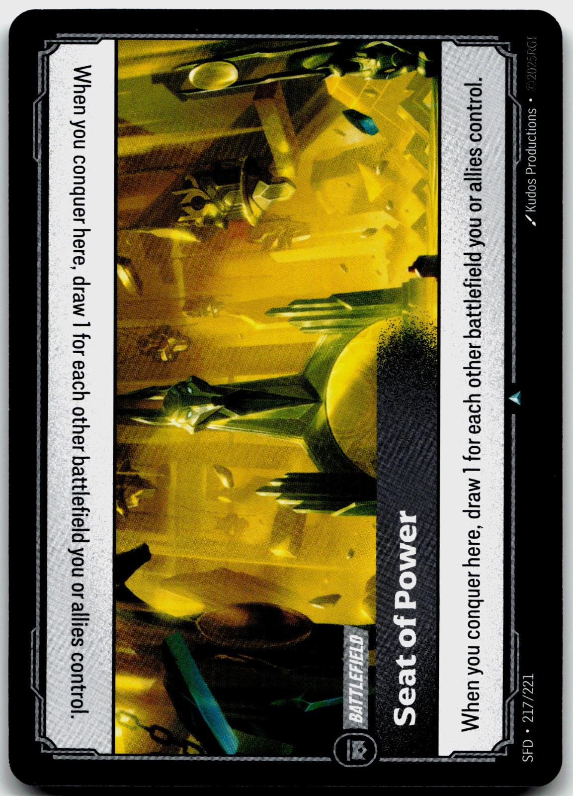 217/221 Seat of Power Spiritforged