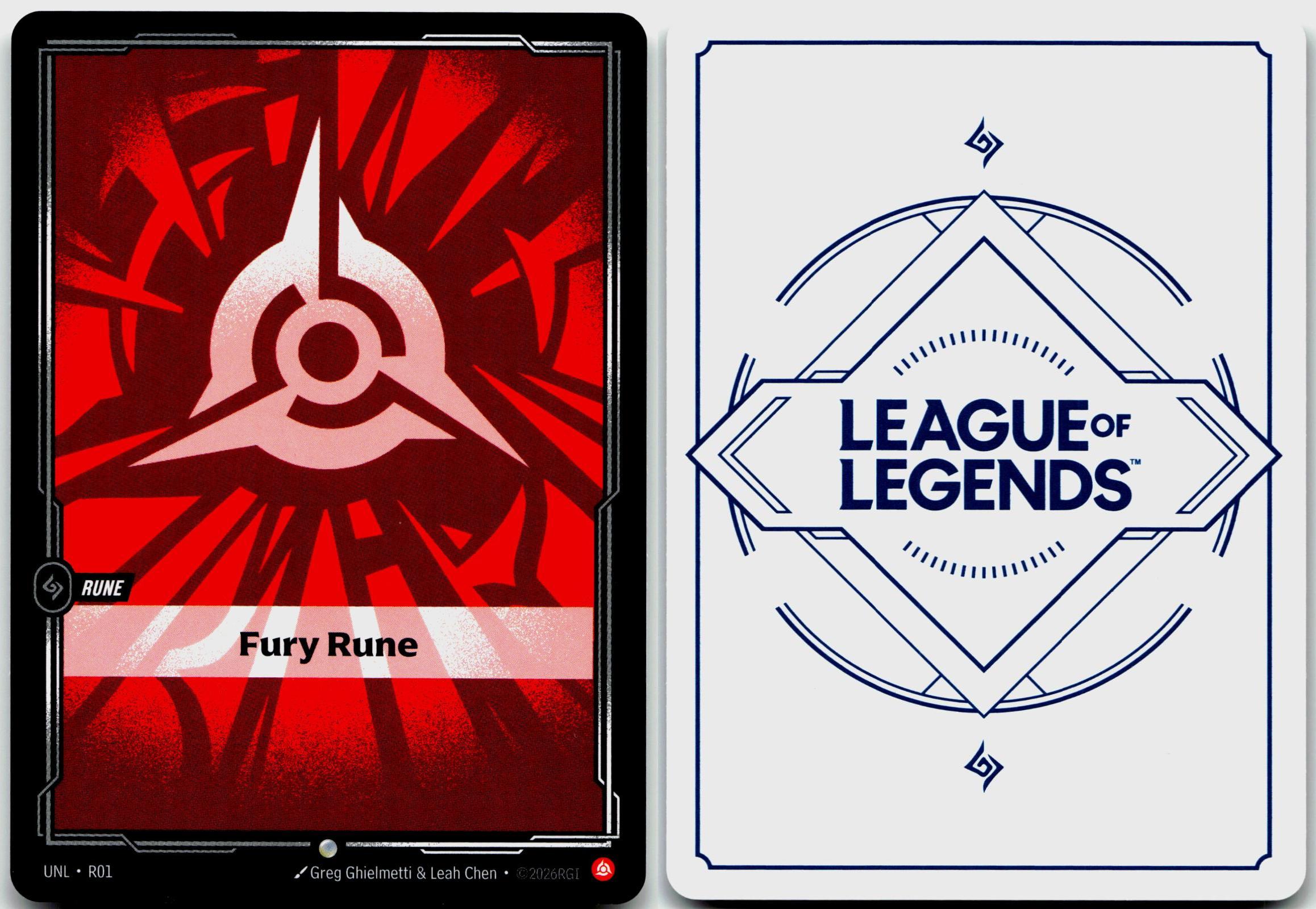 R01 Fury Rune Foil Unleashed