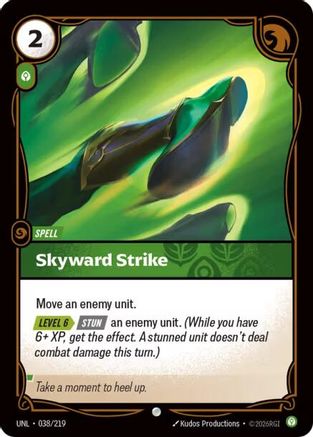 038/219 Skyward Strike Foil Unleashed