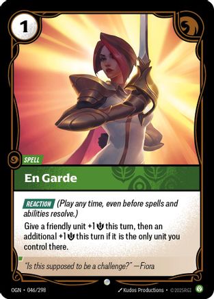 046/298 En Garde Foil Origins