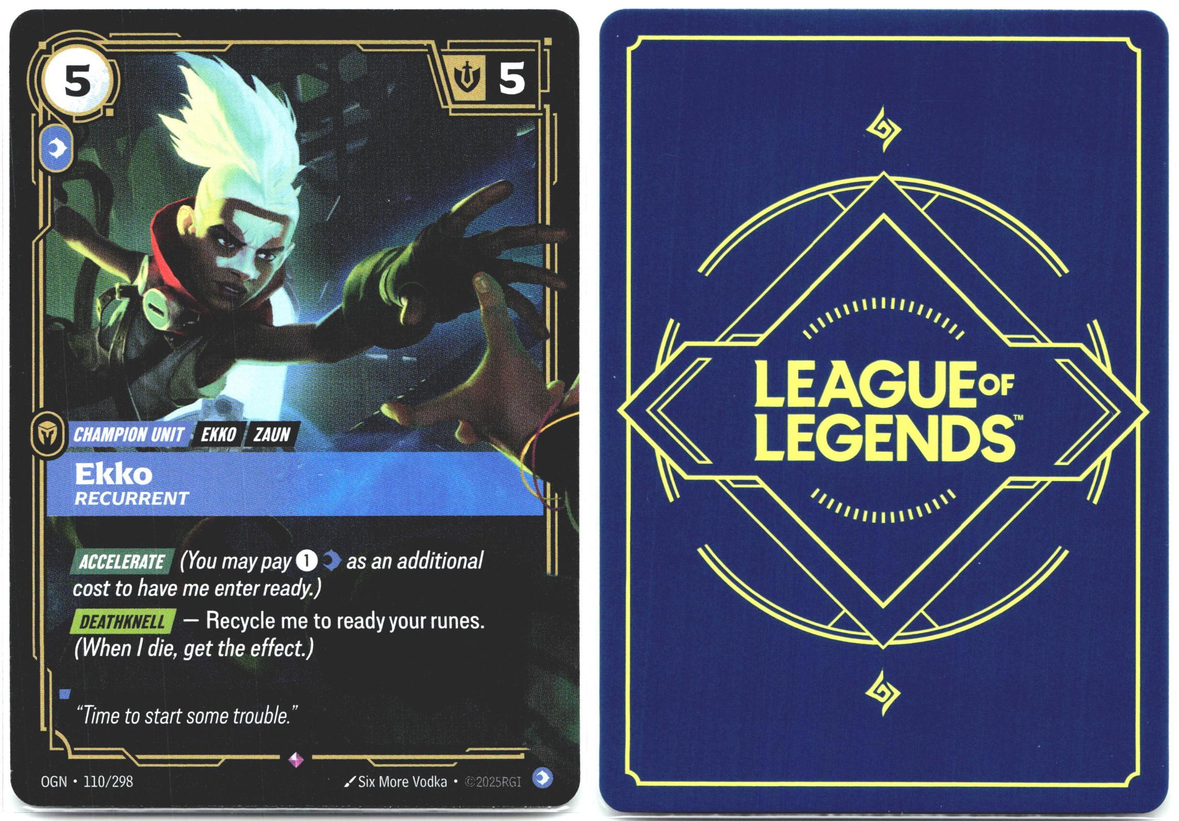 110/298 Ekko - Recurrent Foil Origins