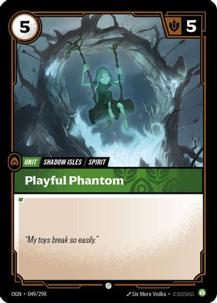 049/298 Playful Phantom Origins